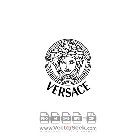 versace logo represents medusa|versace face logo.